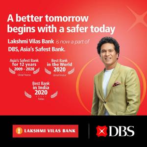 DBS retains Lakshmi Vilas Bank's name, logo