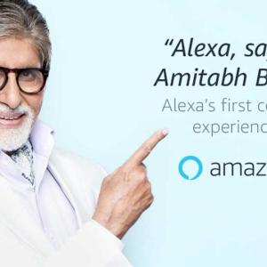 Now Alexa will respond in Bachchan's voice