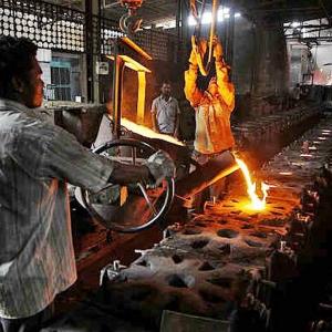 Factory orders, production rise at slowest rates