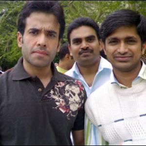 Spotted: Tusshar Kapoor in South Africa
