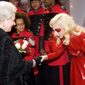 When Lady Gaga met the Queen