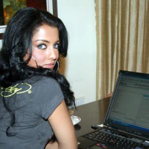 Celina Jaitley chats with Rediff readers