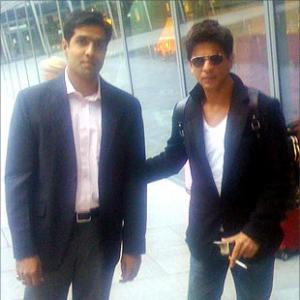 Spotted: Shah Rukh Khan in UK