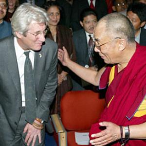Richard Gere meets the Dalai Lama in Bihar