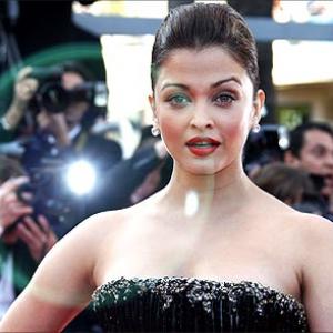 Spotted at Cannes: Aishwarya Rai in sizzling black