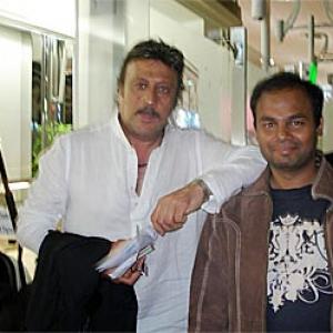 Spotted: Jackie Shroff at Dubai airport