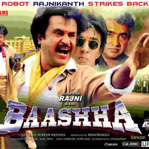 Rajnikanth s Baashha in Hindi Rediff