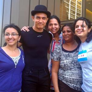 Spotted: Aamir Khan shooting for Dhoom 3