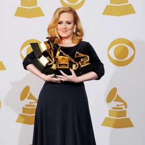 Adele sweeps Grammys 2012 with six wins
