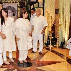 Pix: Stars attend Rajesh Khanna's chautha