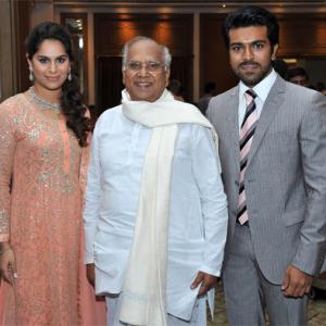 PIX: Allu Arjun's bash for Ram Charan-Upasana