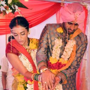 PIX: Shveta Salve's grand Goa wedding