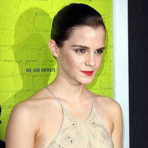 Emma Watson's near slip at movie premiere - Rediff.com