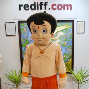 PIX: Chhota Bheem floors fans in Rediff!