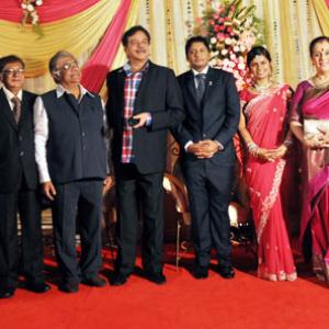 Actor Anjan Srivastav's son weds