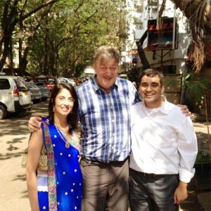 Spotted: Stephen Fry in Mumbai