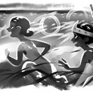 The Satyajit Ray Google doodle