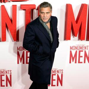 PIX: George Clooney, Matt Damon at Monuments Men premiere