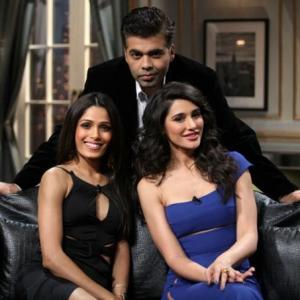 Nargis and Freida on Koffee With Karan were EXTREMELY RAUNCHY