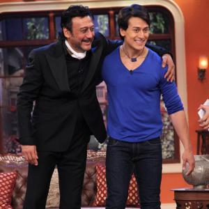 PIX: Jackie, Tiger Shroff on Comedy Nights with Kapil