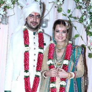 PIX: Dia Mirza weds