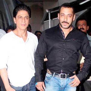 SRK shoots for Bigg Boss promo with Salman!
