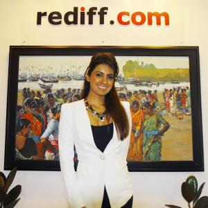 PIX: Second Hand Husband star Geeta Basra visits Rediff