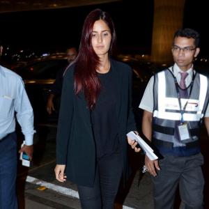 SPOTTED: Katrina, Priyanka at the airport
