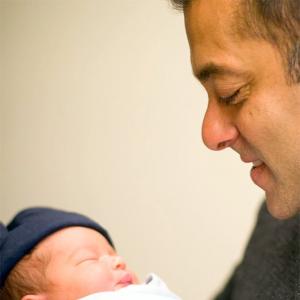 The CUTEST pictures of Salman's nephew!