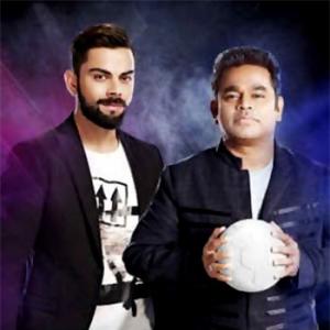 Watch: Rahman, Virat Kohli jam together