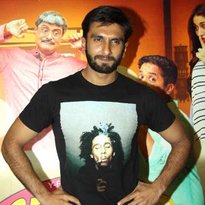 PIX: Ranveer Singh mingles with Bhumi Pednekar