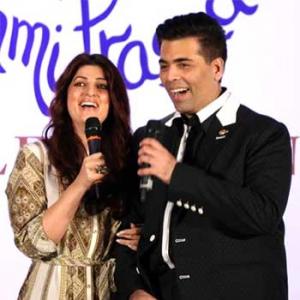 Twinkle Khanna makes Karan Johar uncomfortable... yet again