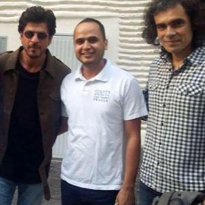 Spotted: Shah Rukh, Imtiaz Ali in Prague