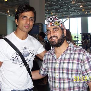 Spotted: Sonu Sood in Virginia