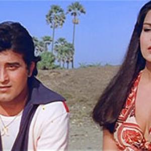 Who was the first choice for Vinod Khanna's role in Qurbani?
