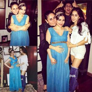 Saif celebrates birthday with Kareena, Soha, his kids