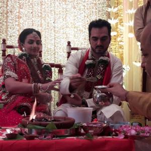 PIX: Esha Deol re-marries Bharat Takhtani