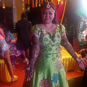 PIX: Bharti-Haarsh's mehendi ceremony