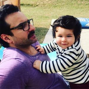 What does Saif want from Taimur?