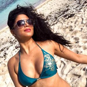 PIX: Kavita Kaushik's Mauritius holiday