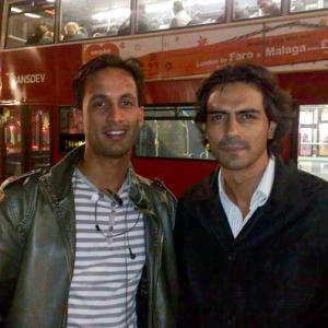 What was Arjun Rampal doing in London?