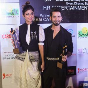 PIX: Shahid, Rana, Aditi, Kriti win awards