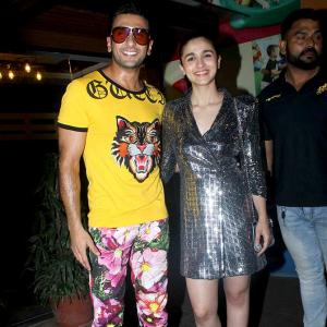 Gully Boy wraps up: Ranveer, Alia party