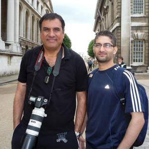 Hey! What is Boman Irani doing in London?