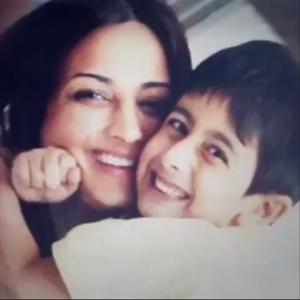 What Sonali Bendre told her son on his birthday