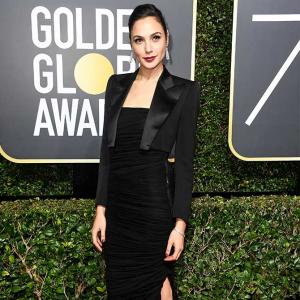 Golden Globes 2018: Gal Gadot, Sharon Stone on the Red Carpet