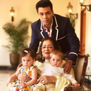 When Karan Johar's mum turned 75