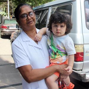 Taimur goes to school, Varun trains for Kalank