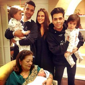 Karan Johar's twins turn 2