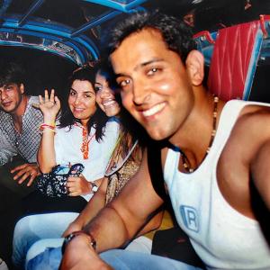#ThrowbackThursday: When SRK hung out with Hrithik, Farah